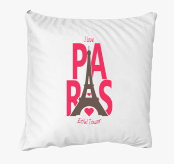 I love Paris - Csajos blazina