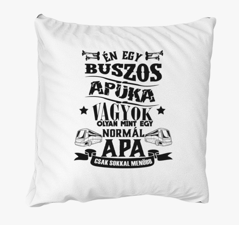 Buszos apuka blazina