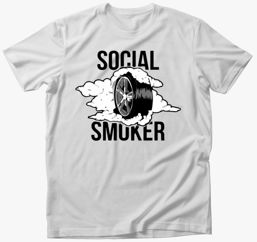Social smoker majica