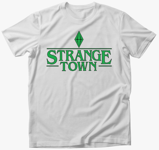 Sims Strange Town majica