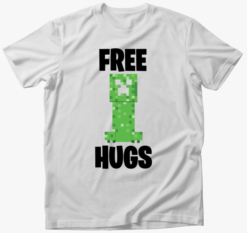 Minecraft free hug majica