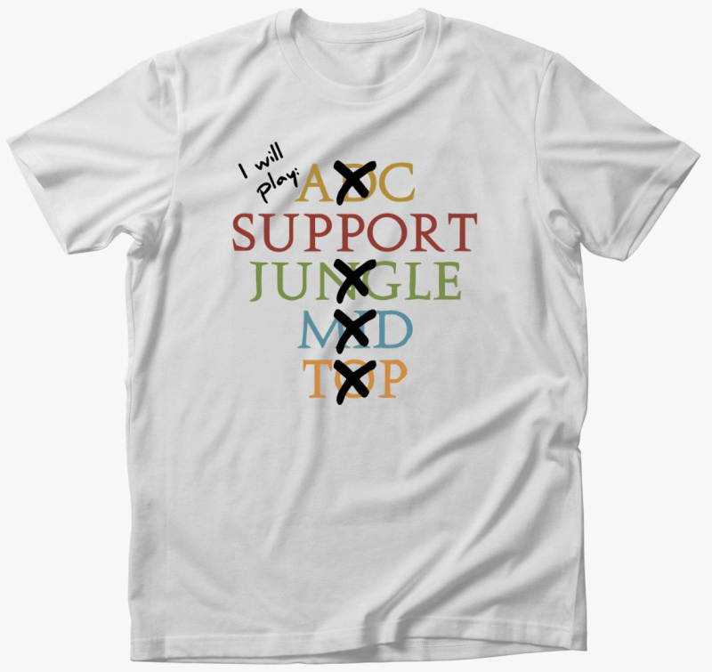 I will play support majica