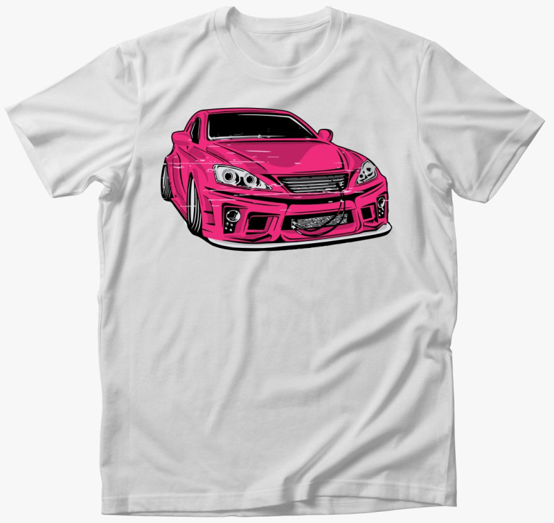 Csajos pink verda majica