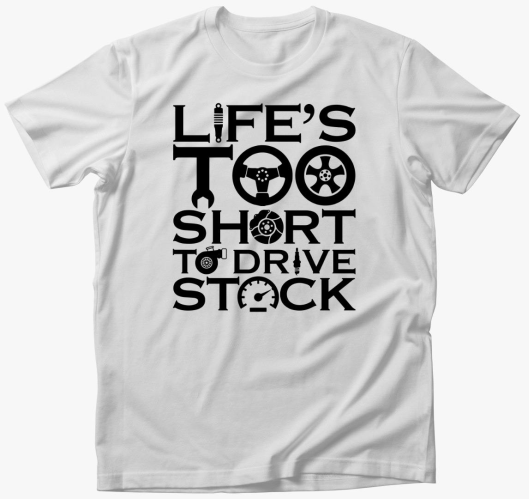 Life's to short to drive stock...