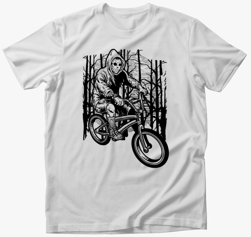 Biciklis gyilkos majica