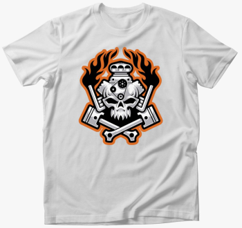 Skull motor majica