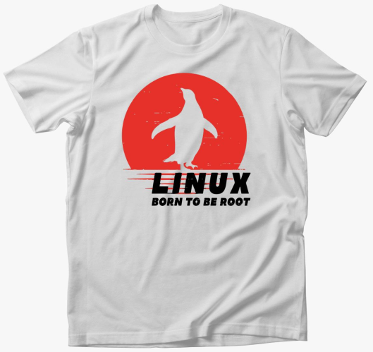Linux born to be root majica