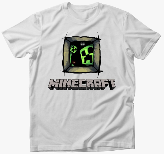 Minecraft window zombie majica