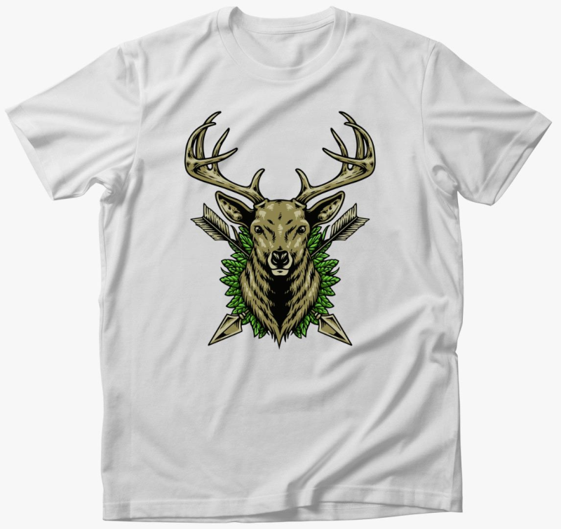 Szarvas fej majica