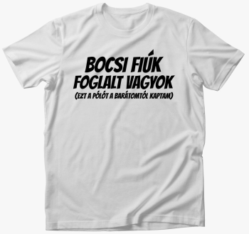 Bocsi foglalt sem ma