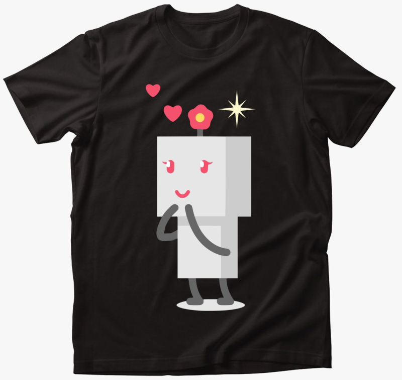 Robot szerelmes dekle majica