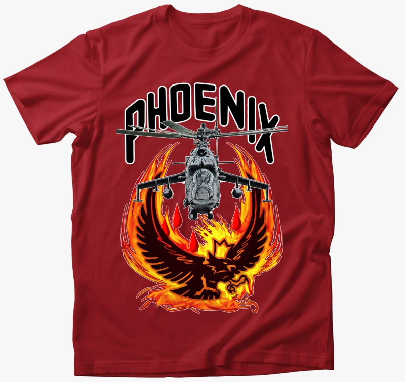 Phoenix Mi-24 2 majica
