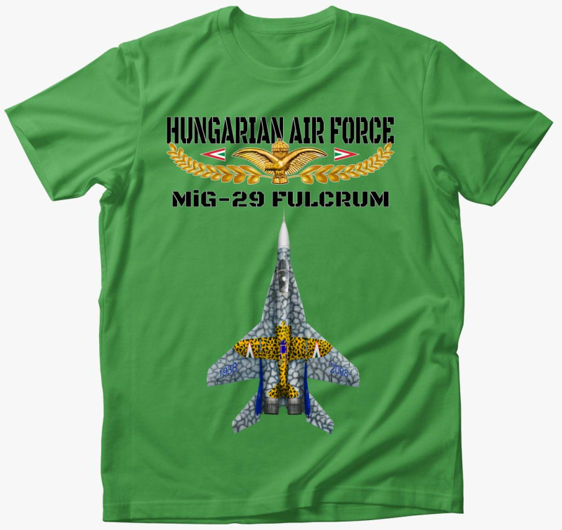 Aranysas MiG-29 majica