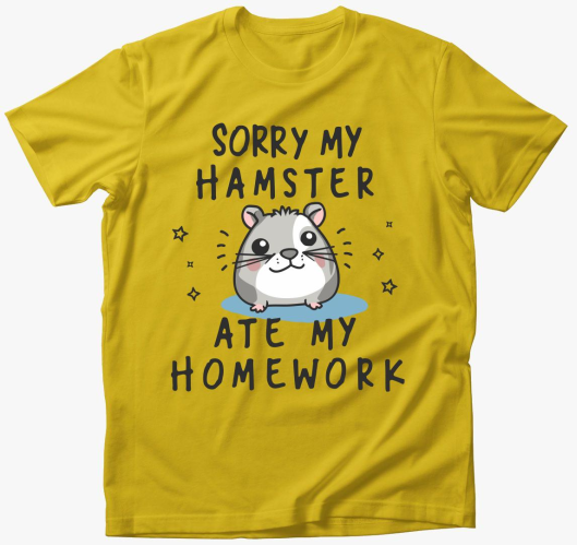 Sorry hamster majica