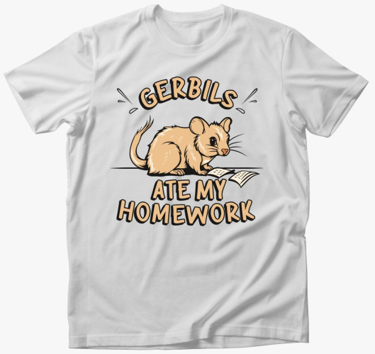 Gerbil homework majica
