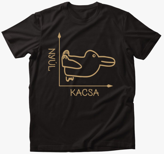 Kacsa smešno majica