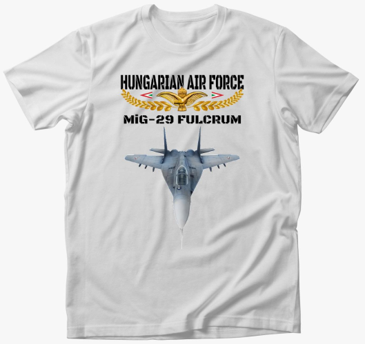 Aranysas MiG-29 3 majica