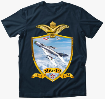 Pajzs MiG-19 majica