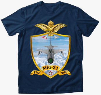 Pajzs MiG-21 majica