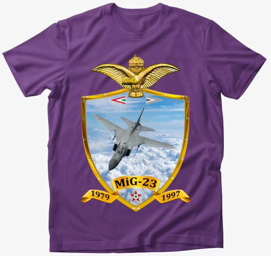 Pajzs MiG-23 majica