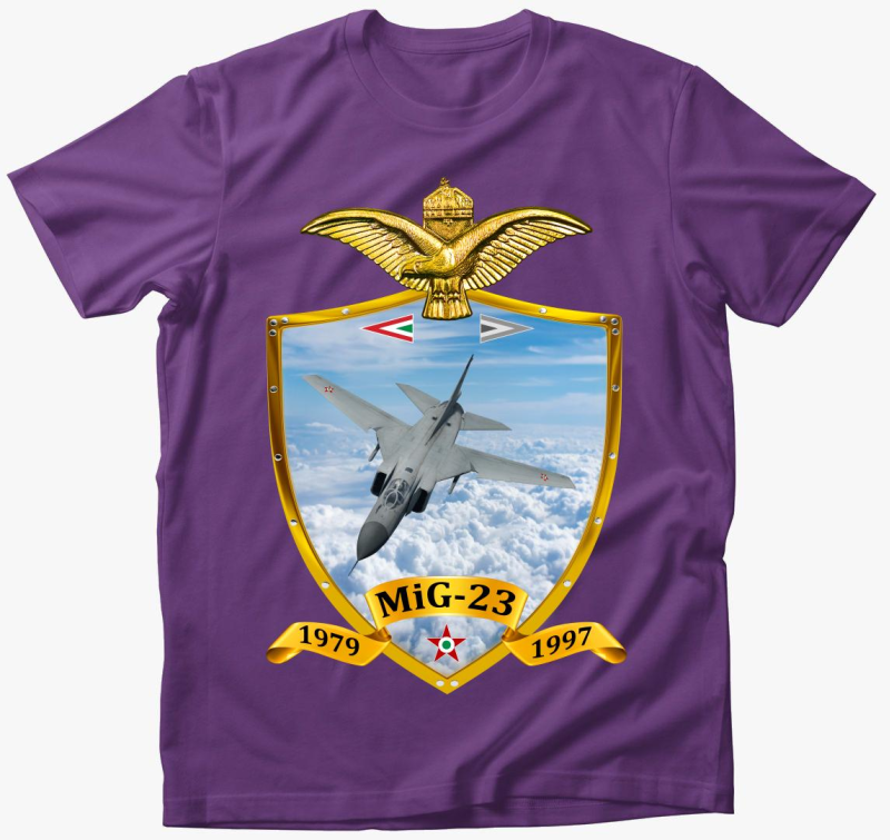 Pajzs MiG-23 majica