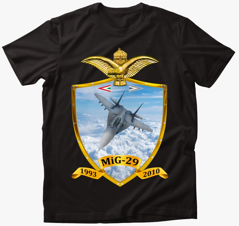 Pajzs MiG-29 majica