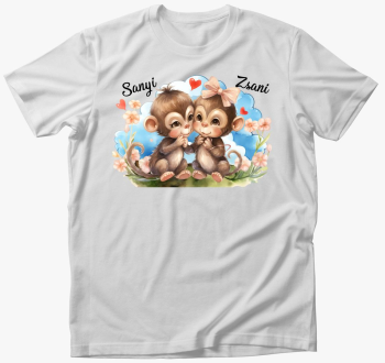 szerelmes Majmok majica