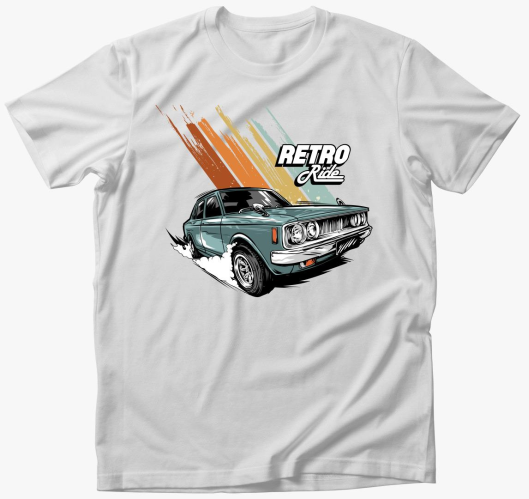 Retro Ride design majica