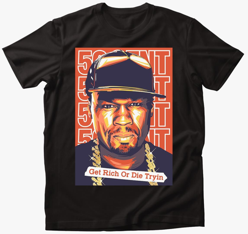 50 Cent hacker majica