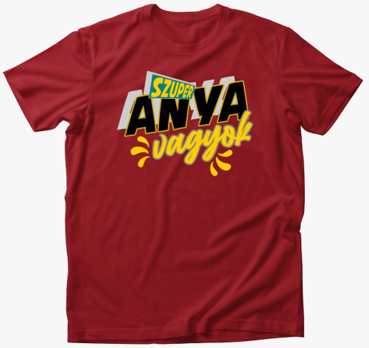 Szuper mama sem majica