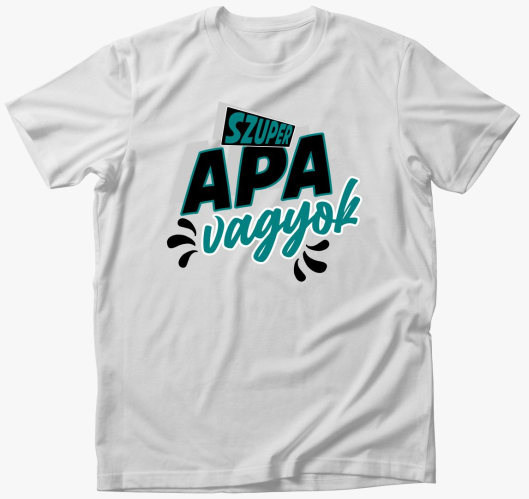 Szuper oče sem majica