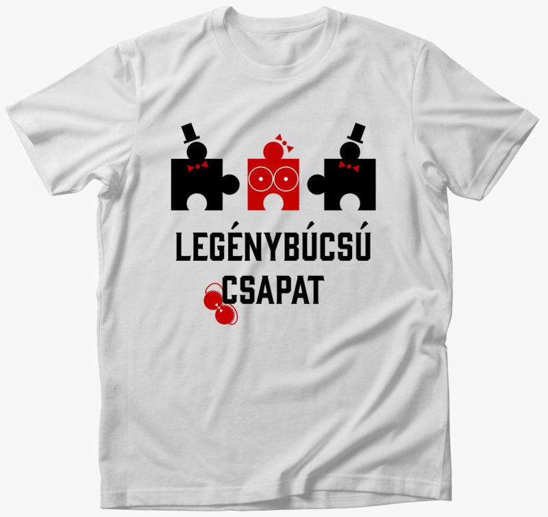 csapat puzzle majica