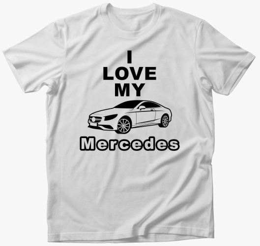 I love my Mercedes majica