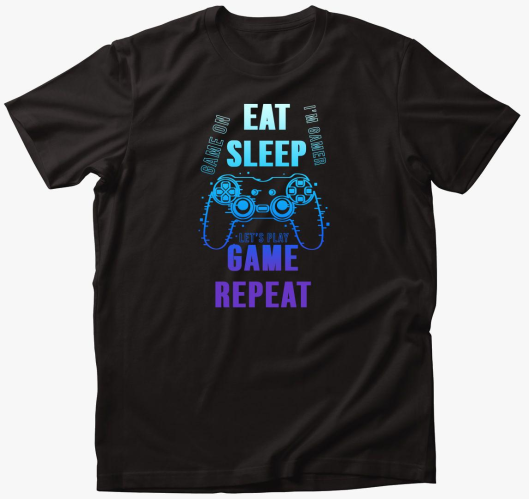 Eat sleep play game repeat maj...