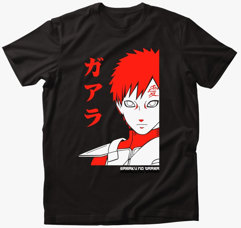 Gaara silhouette majica