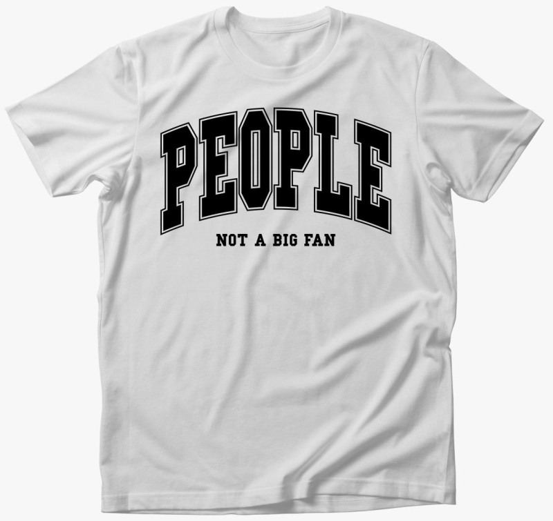 Ppl not fan majica
