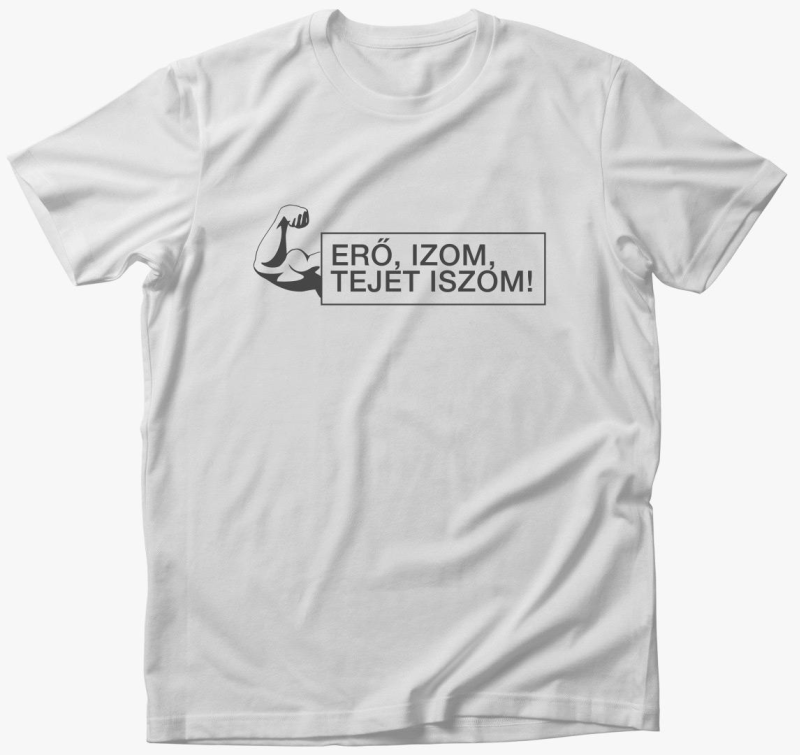 izom, tejet iszom majica