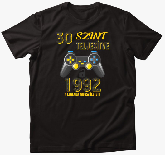 30-as szint legenda majica