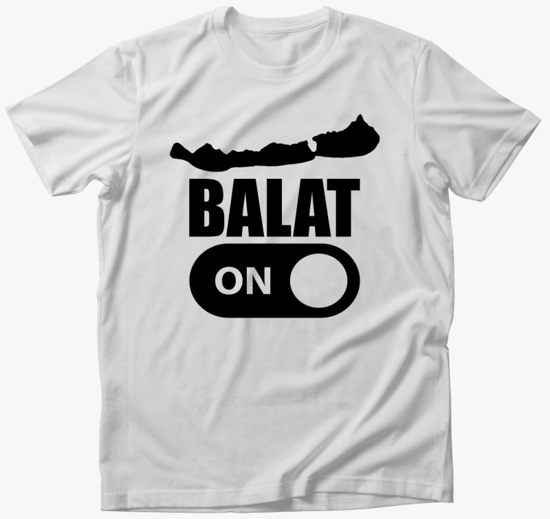 Balat-ON Balaton črna majica