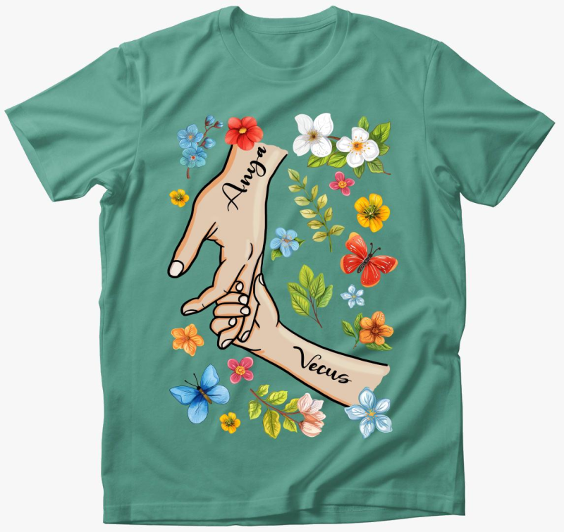 napi nevekkel (1 gyermek) majica