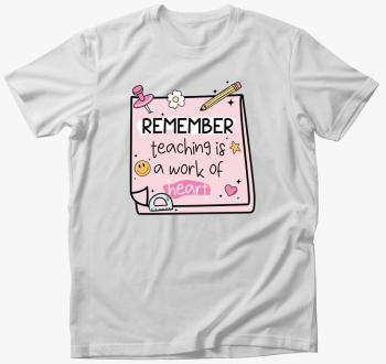 Teacher reminder heart majica