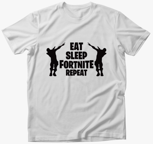 Eat sleep Fortnite repeat game...