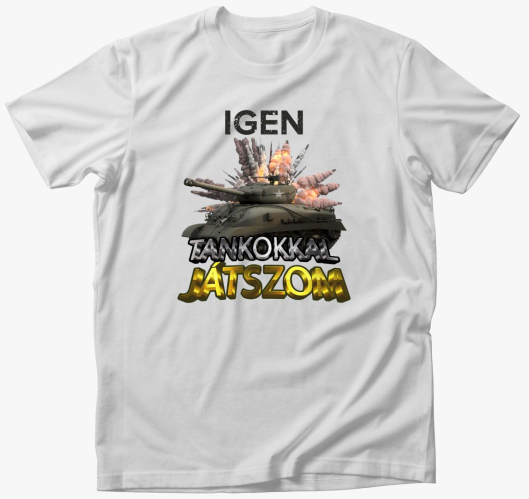 Igen tankokkal majica