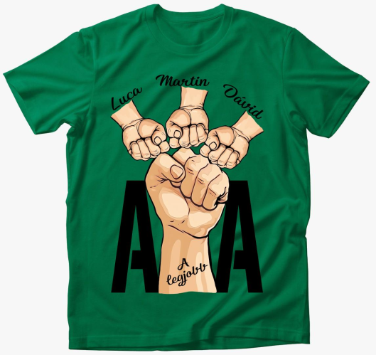 napi legjobb Oče 3 gyermek maj...