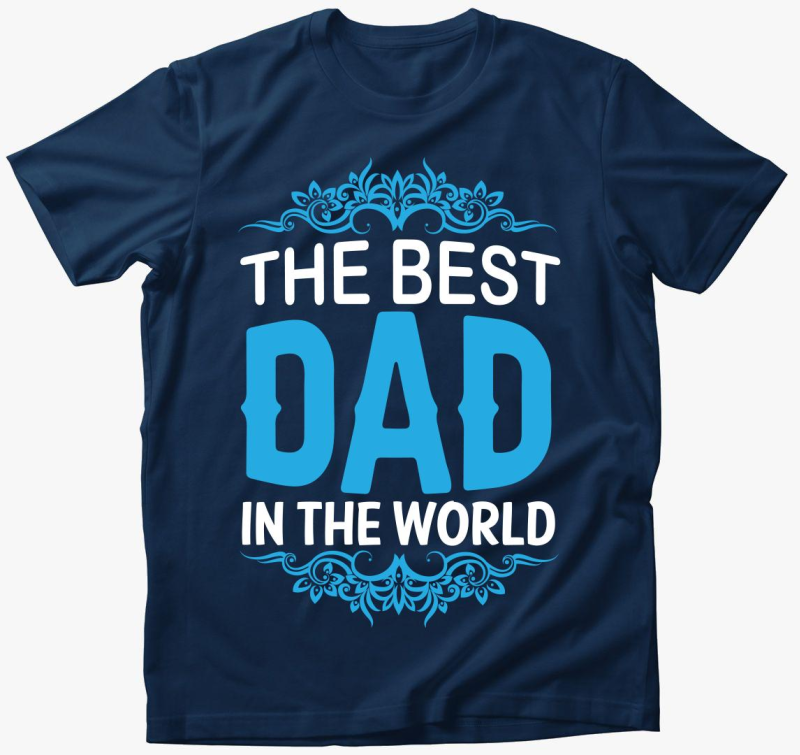 The best DAD blue majica