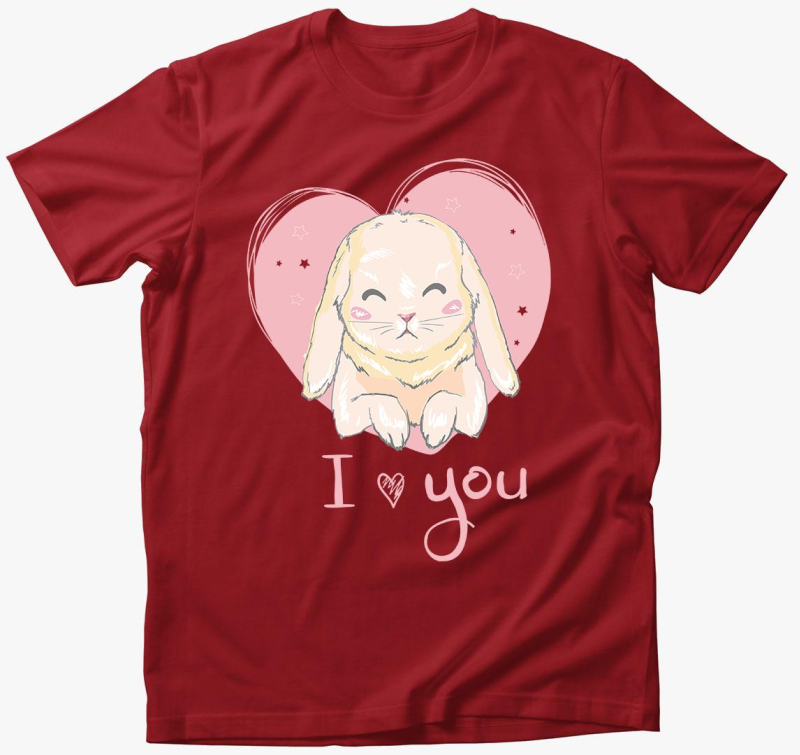 I love you nyuszis majica