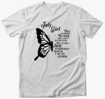 July Girl Butterfly 