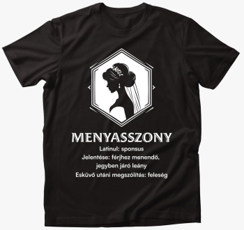 Menyasszony majica