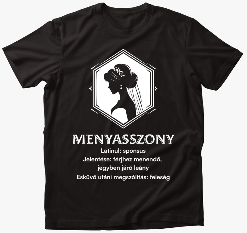 Menyasszony majica