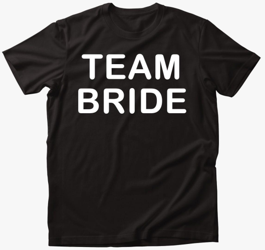 Team Bride szimpla majica
